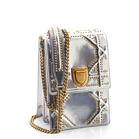 dior clutch diorama|dior metal clutch.